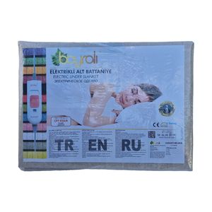 Patura electrica cu 2 trepte de temperatura, rezistent la umiditate 100%, Nonwoven, I120xl155 cm, 88 W, EHA - Crem