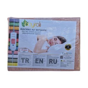 Patura electrica cu 2 trepte de temperatura, rezistent la umiditate 100%, Nonwoven, I120xl155 cm, 88 W, EHA - Oranj