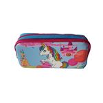 Carti si Birotica - Rechizite - Penare - Penar cu desen UNICORN, 2 fermoare 10 x 21 x 7 cm - Infinity.ro