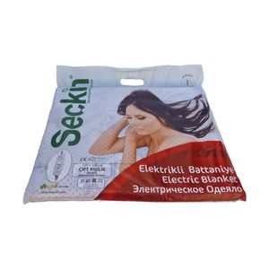 Patura electrica, rezistent la umiditate 100%, Nonwoven, I120xl160 cm, 88 W, EHA - Mov/Alb