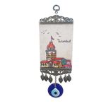 Casa si Gradina - Decoratiuni - Obiecte decorative - Accesorii decorative - Decoratiune pentru perete cu Istanbul Maiden’s Tower, 29 x 12 cm, 104gr - Infinity.ro