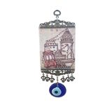 Casa si Gradina - Decoratiuni - Obiecte decorative - Accesorii decorative - Decoratiune pentru perete cu Istanbul Turnul Galata, 29 x 12 cm, 104gr - Infinity.ro