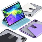 Laptop, Telefoane si Tablete - Tablete si accesorii tablete - Accesorii Tablete - Huse tablete - Husa pentru iPad Pro 11 (2024) - Techsuit Crystal Vision - Bleu - Infinity.ro