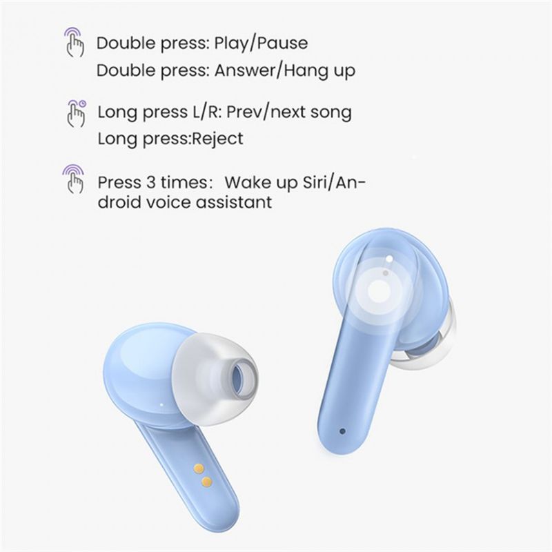 TV, Audio-Video si Foto - Portabile audio - Casti audio - Casti Albastrutooth True Wireless - Usams US-BE16 (BHUBE05) - Verde - Infinity.ro