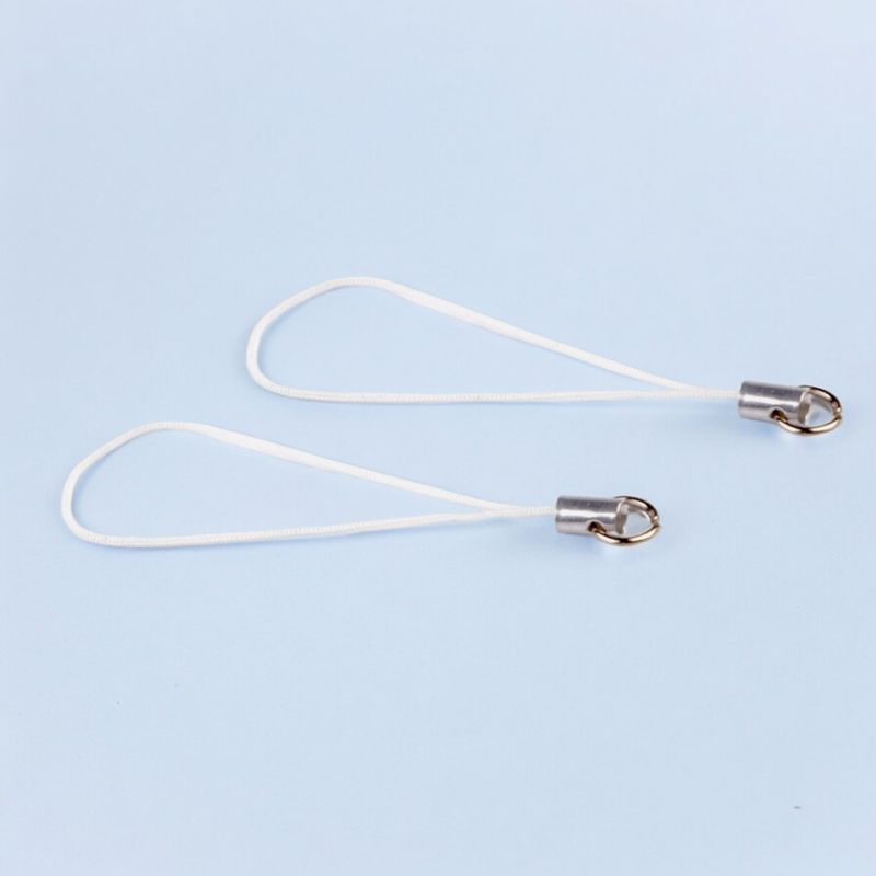 Fashion, accesorii si bijuterii - Femei - Accesorii femei - Alte accesorii femei - Set 10 agatatoare cu inel pentru pandantiv Crisalida, lungime 6.9 cm, Alb - Infinity.ro