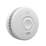 Casa si Gradina - Electrice - Smart Home - Centrale si module smart home - Detector de Fum ambrasmart Wireless pe Baterii, Aplicatie Tuya, Autonom, 85 dB, Alb, Detectare Avansata a Fumului - Infinity.ro