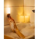 Casa si Gradina - Corpuri si surse de iluminat - Veioze si lampi - Veioze - Lampa Inteligenta de Interior cu Senzor de Miscare, Black Walnut, Lumina Calda - Infinity.ro