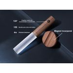 Casa si Gradina - Corpuri si surse de iluminat - Veioze si lampi - Veioze - Lampa Inteligenta de Interior cu Senzor de Miscare, Black Walnut, Lumina Calda - Infinity.ro