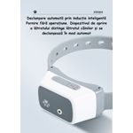 Petshop - Accesorii petshop - Zgarzi, lese si hamuri - Zgarzi - Guler Anti-latrat pentru Dresaj, Reincarcabil, Rezistent la Apa, Pentru animale de companie, Gri - Infinity.ro