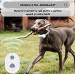 Petshop - Accesorii petshop - Zgarzi, lese si hamuri - Zgarzi - Guler Anti-latrat pentru Dresaj, Reincarcabil, Rezistent la Apa, Pentru animale de companie, Gri - Infinity.ro