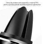 Laptop, Telefoane si Tablete - Telefoane mobile si accesorii - Accesorii Telefoane - Suport si docking telefoane - Suport Auto Grila Ventilatie pentru Telefon - Baseus (SUER-A01) - Negru - Infinity.ro