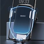 Laptop, Telefoane si Tablete - Telefoane mobile si accesorii - Accesorii Telefoane - Suport si docking telefoane - Suport Auto Grila Ventilatie - Baseus Glaze Gravity (SUYL-LG01) - Negru - Infinity.ro
