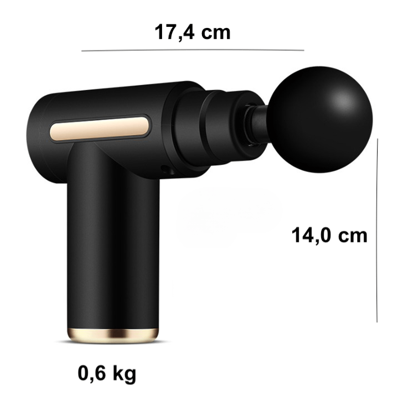 Ingrijire personala si Cosmetice - Sanatate si wellness - Articole wellness - Aparate si dispozitive de masaj - Aparat de masaj, 4 Capete Incluse, Pentru Gat, Spate, Maini, Picioare, Anti Celulita, Cu Motor Silentios, Negru, LCD - Infinity.ro