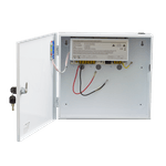 Casa si Gradina - Electrice - Smart Home - Accesorii control acces si supraveghere - Sursa de alimentare 12V/10A, back-up in cabinet metalic SDC-12-10B - Infinity.ro