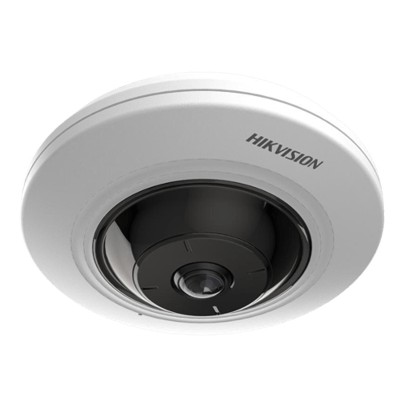 Casa si Gradina - Electrice - Smart Home - Camere de supraveghere - Smart Event, Fish Eye - Camera IP, 5MP, lentila 1.05mm, IR8m, Mic., Alarm, PoE - HIKVISION DS-2CD2955G0-ISU-1.05mm - Infinity.ro