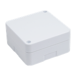 Casa si Gradina - Electrice - Smart Home - Accesorii control acces si supraveghere - Doza derivatie 100x100x50 mm, alb DDA.013 - Infinity.ro