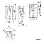 Casa si Gradina - Electrice - Smart Home - Accesorii control acces si supraveghere - Suport de perete detector PIR (alb) - OPTEX CA-1W-W - Infinity.ro