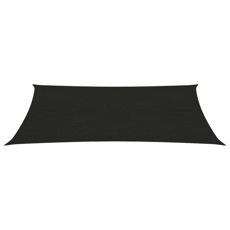 Casa si Gradina - Gradina si terasa - Umbrele si pavilioane - Umbrele - Panza parasolar, negru, 2,5x5 m, HDPE, 160 g/m² - Infinity.ro