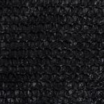 Casa si Gradina - Gradina si terasa - Umbrele si pavilioane - Umbrele - Panza parasolar, negru, 2,5x5 m, HDPE, 160 g/m² - Infinity.ro