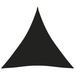 Casa si Gradina - Gradina si terasa - Umbrele si pavilioane - Umbrele - Parasolar, negru, 6x6x6 m, tesatura oxford, triunghiular - Infinity.ro