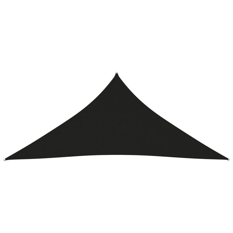 Casa si Gradina - Gradina si terasa - Umbrele si pavilioane - Umbrele - Parasolar, negru, 6x6x6 m, tesatura oxford, triunghiular - Infinity.ro