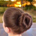 Fashion, accesorii si bijuterii - Femei - Accesorii femei - Accesorii pentru par femei - Accesoriu pentru coc cu capsa Crisalida, dimensiuni 4 x 21,5 cm, Negru - Infinity.ro