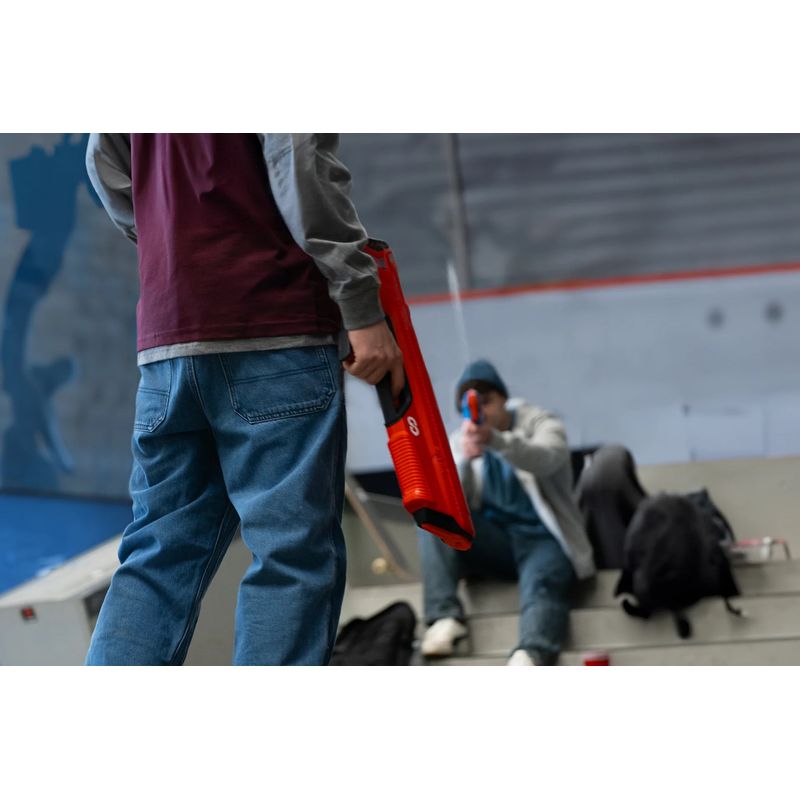 Sport si Outdoor - Accesorii si echipamente sportive - Sporturi de precizie - SpyraGO, rosu, pusca cu apa, incarcare manuala, afisaj electronic, 8+ ani - Infinity.ro