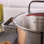 Casa si Gradina - Bucatarie si vesela - Vase pentru gatit - Oale si cratite - Oala cu capac AMBITION Selection, 3.2L, inox, 20 cm - Infinity.ro