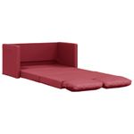 Casa si Gradina - Mobilier - Canapele si coltare - Canapele - Canapea extensibila 2 in 1, rosu vin, 112x174x55 cm piele eco - Infinity.ro