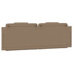 Casa si Gradina - Mobilier - Paturi si accesorii - Accesorii paturi - Tablie de pat Alb 200 cm Lemn compozit - Infinity.ro