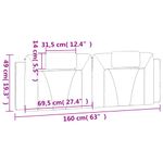 Casa si Gradina - Mobilier - Paturi si accesorii - Accesorii paturi - Tablie de pat Alb 200 cm Lemn compozit - Infinity.ro
