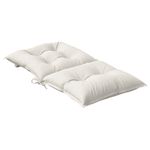 Casa si Gradina - Textile si covoare - Perne si pilote - Perne decorative - Perne scaun cu spatar scund 4buc. melanj crem 100x50x7cm textil - Infinity.ro