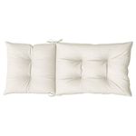 Casa si Gradina - Textile si covoare - Perne si pilote - Perne decorative - Perne scaun spatar inalt, 2 buc. melanj crem 120x50x7 cm textil - Infinity.ro