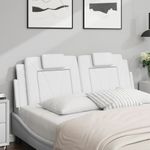 Casa si Gradina - Mobilier - Paturi si accesorii - Accesorii paturi - Tablie de pat Alb 135 cm Lemn compozit - Infinity.ro