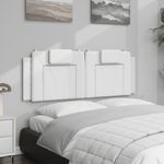 Casa si Gradina - Mobilier - Paturi si accesorii - Accesorii paturi - Tablie de pat Alb 135 cm Lemn compozit - Infinity.ro