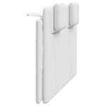 Casa si Gradina - Mobilier - Paturi si accesorii - Accesorii paturi - Tablie de pat Alb 135 cm Lemn compozit - Infinity.ro