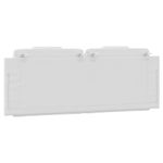 Casa si Gradina - Mobilier - Paturi si accesorii - Accesorii paturi - Tablie de pat Alb 135 cm Lemn compozit - Infinity.ro