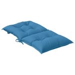 Casa si Gradina - Textile si covoare - Perne si pilote - Perne decorative - Perne scaun spatar mic 4 buc. melanj albastru 100x50x7cm textil - Infinity.ro