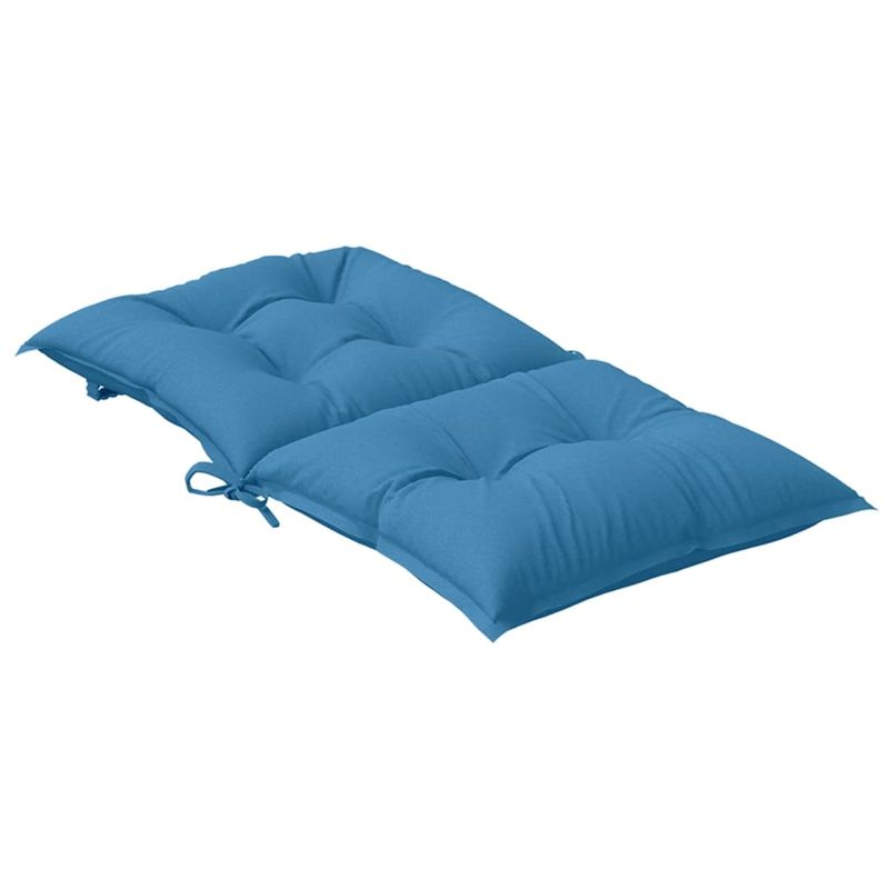 Casa si Gradina - Textile si covoare - Perne si pilote - Perne decorative - Perne scaun spatar mic 4 buc. melanj albastru 100x50x7cm textil - Infinity.ro