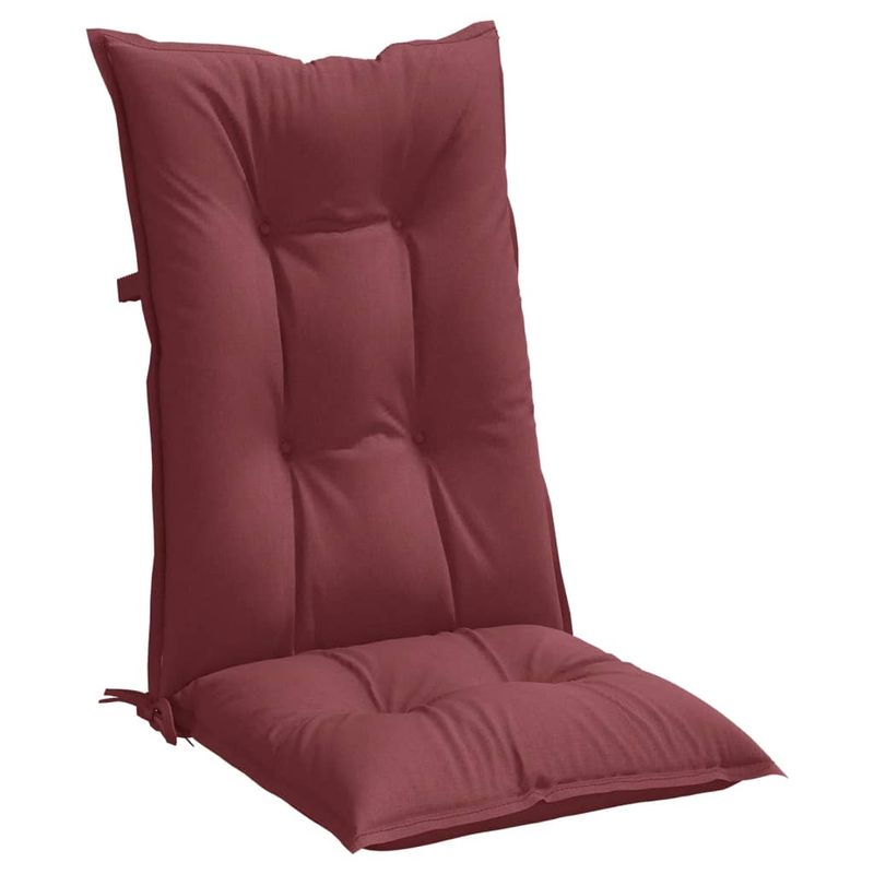 Casa si Gradina - Textile si covoare - Perne si pilote - Perne decorative - Perne scaun cu spatar inalt, 2 buc. rosu vin 120x50x7 cm textil - Infinity.ro