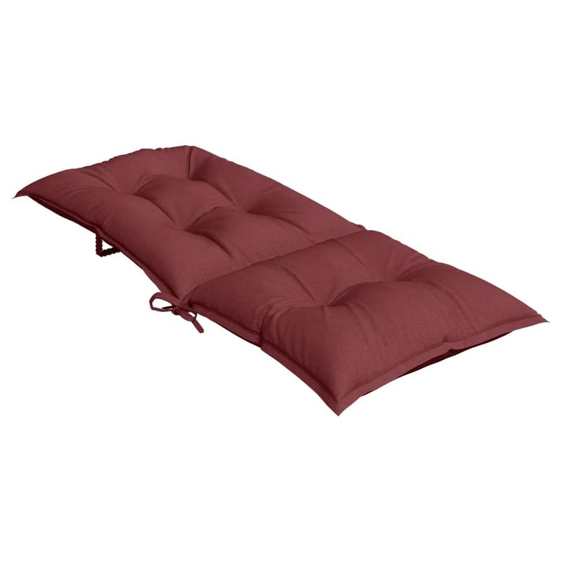 Casa si Gradina - Textile si covoare - Perne si pilote - Perne decorative - Perne scaun cu spatar inalt, 2 buc. rosu vin 120x50x7 cm textil - Infinity.ro