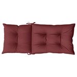 Casa si Gradina - Textile si covoare - Perne si pilote - Perne decorative - Perne scaun cu spatar inalt, 2 buc. rosu vin 120x50x7 cm textil - Infinity.ro