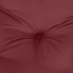 Casa si Gradina - Textile si covoare - Perne si pilote - Perne decorative - Perne scaun cu spatar inalt, 2 buc. rosu vin 120x50x7 cm textil - Infinity.ro