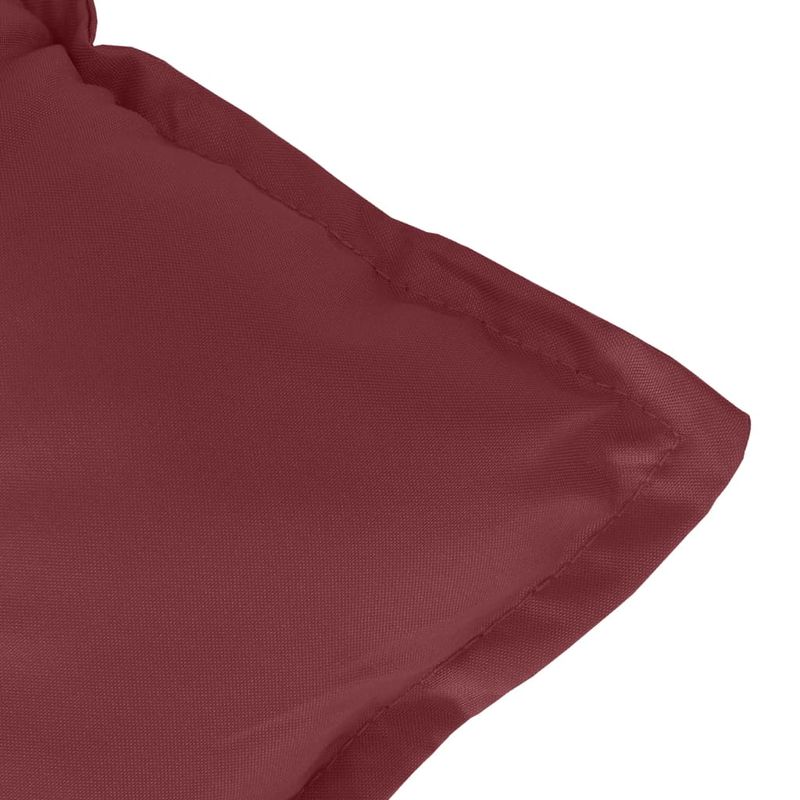Casa si Gradina - Textile si covoare - Perne si pilote - Perne decorative - Perne scaun cu spatar inalt, 2 buc. rosu vin 120x50x7 cm textil - Infinity.ro