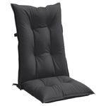 Casa si Gradina - Textile si covoare - Perne si pilote - Perne decorative - Perne scaun cu spatar inalt, 4 buc. antracit 120x50x7 cm textil - Infinity.ro