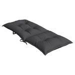 Casa si Gradina - Textile si covoare - Perne si pilote - Perne decorative - Perne scaun cu spatar inalt, 4 buc. antracit 120x50x7 cm textil - Infinity.ro