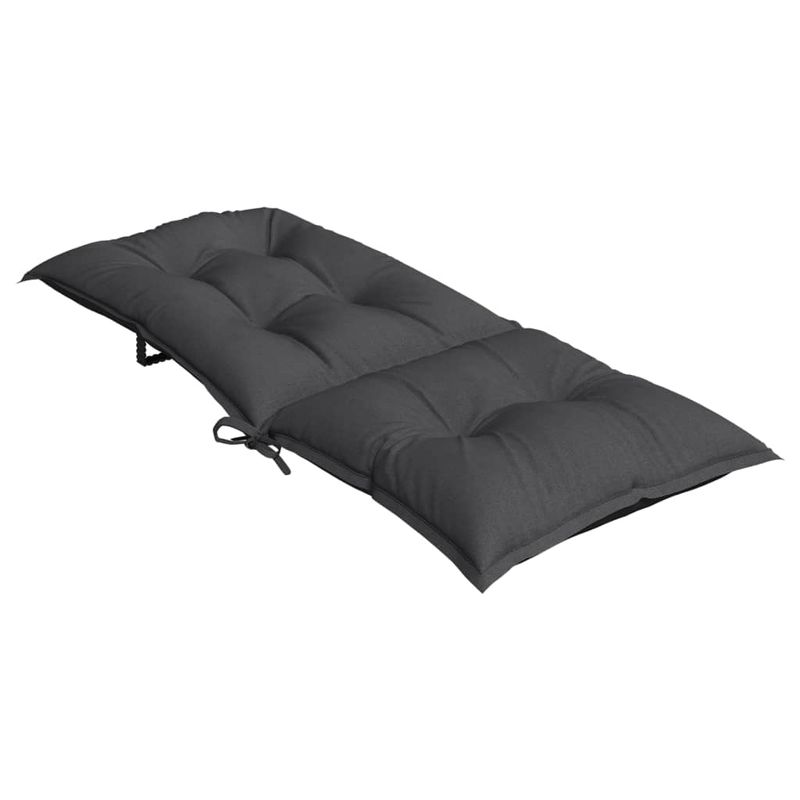 Casa si Gradina - Textile si covoare - Perne si pilote - Perne decorative - Perne scaun cu spatar inalt, 4 buc. antracit 120x50x7 cm textil - Infinity.ro