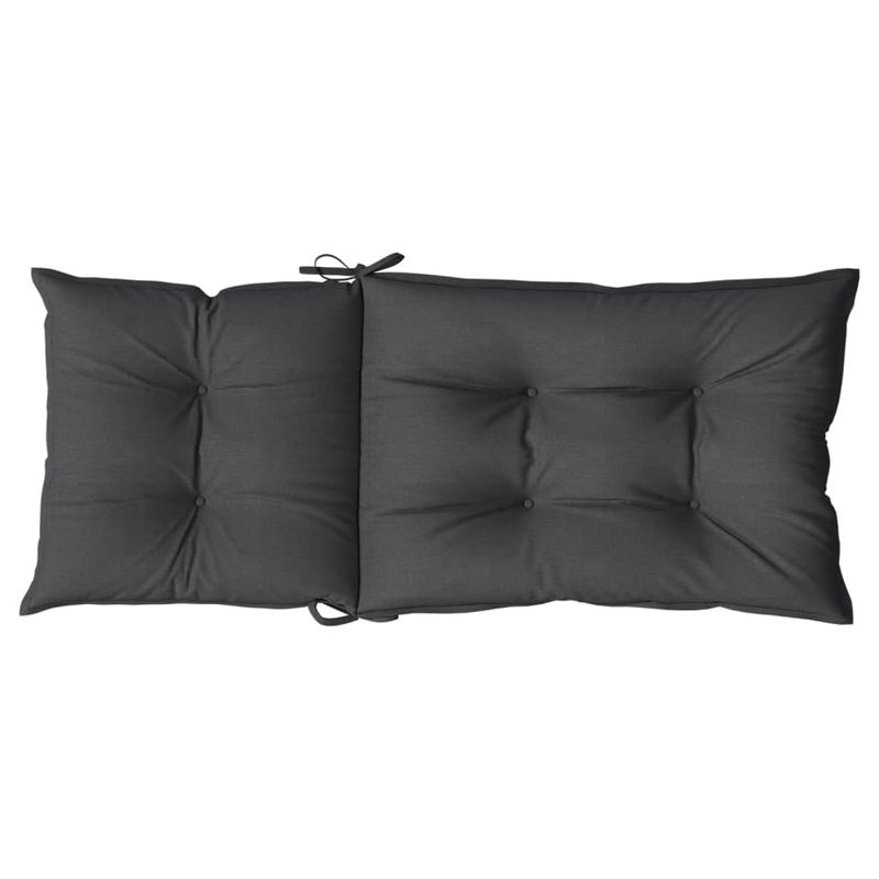 Casa si Gradina - Textile si covoare - Perne si pilote - Perne decorative - Perne scaun cu spatar inalt, 4 buc. antracit 120x50x7 cm textil - Infinity.ro