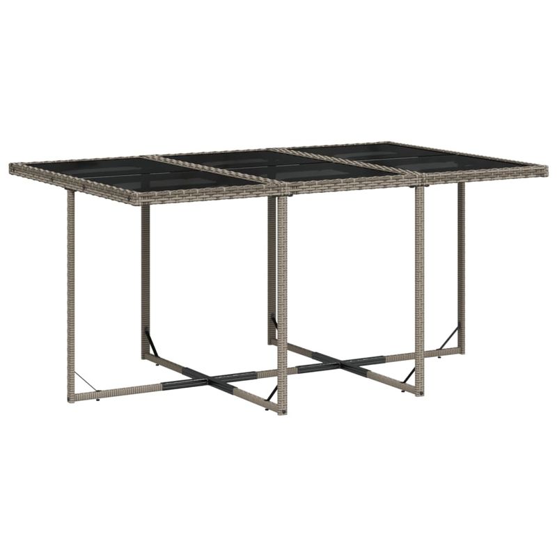 Casa si Gradina - Gradina si terasa - Mobilier exterior - Seturi mobila gradina - Set mobilier de gradina cu perne, 11 piese, gri, poliratan - Infinity.ro