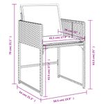 Casa si Gradina - Gradina si terasa - Mobilier exterior - Seturi mobila gradina - Set mobilier de gradina cu perne, 11 piese, gri, poliratan - Infinity.ro